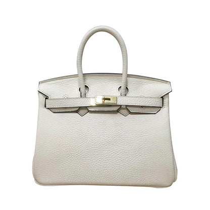 Women's First Layer Cowhide Genuine Leather Portable Handbags